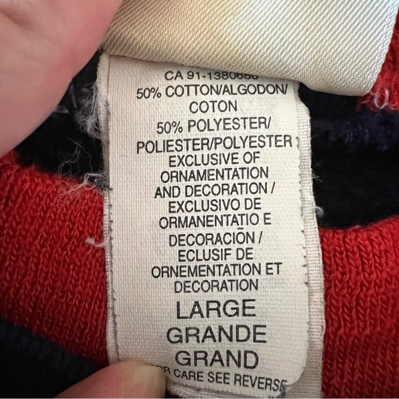 VTG Top Stitch By Morning Sun Womens L Sweatshirt Embroidered Cardinal USA - Picture 8 of 11